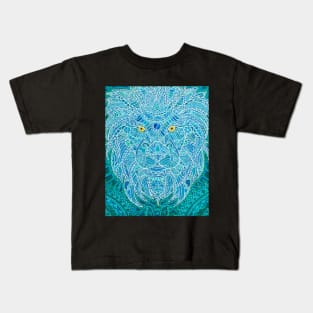 Yellow Eyes Kids T-Shirt